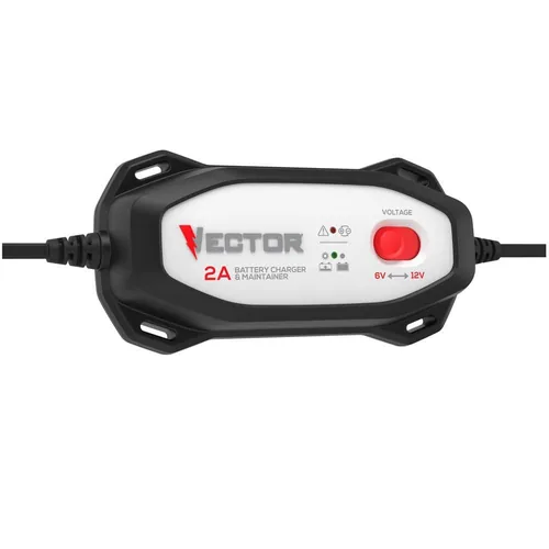 CARGADOR DE BATERIA MARCA VECTOR 2AMP