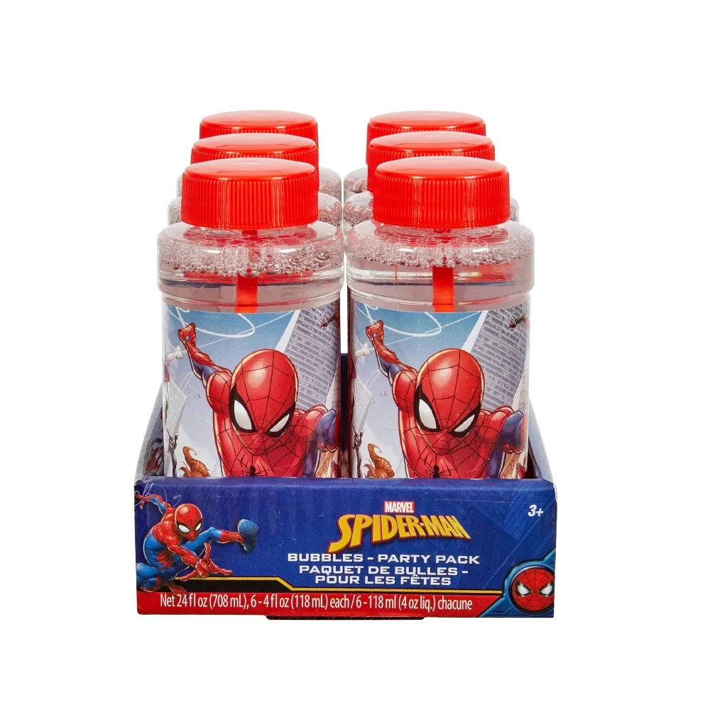PAQUETE DE BULLES SPIDERMAN