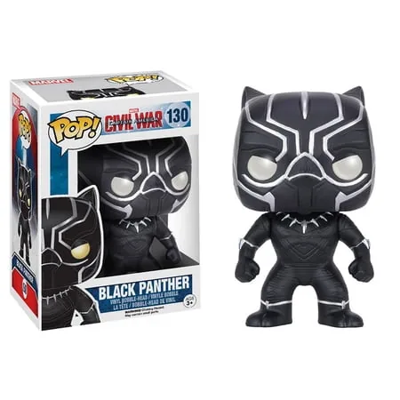 FUNKO POP CIVIL WAR BLACK PANTHER