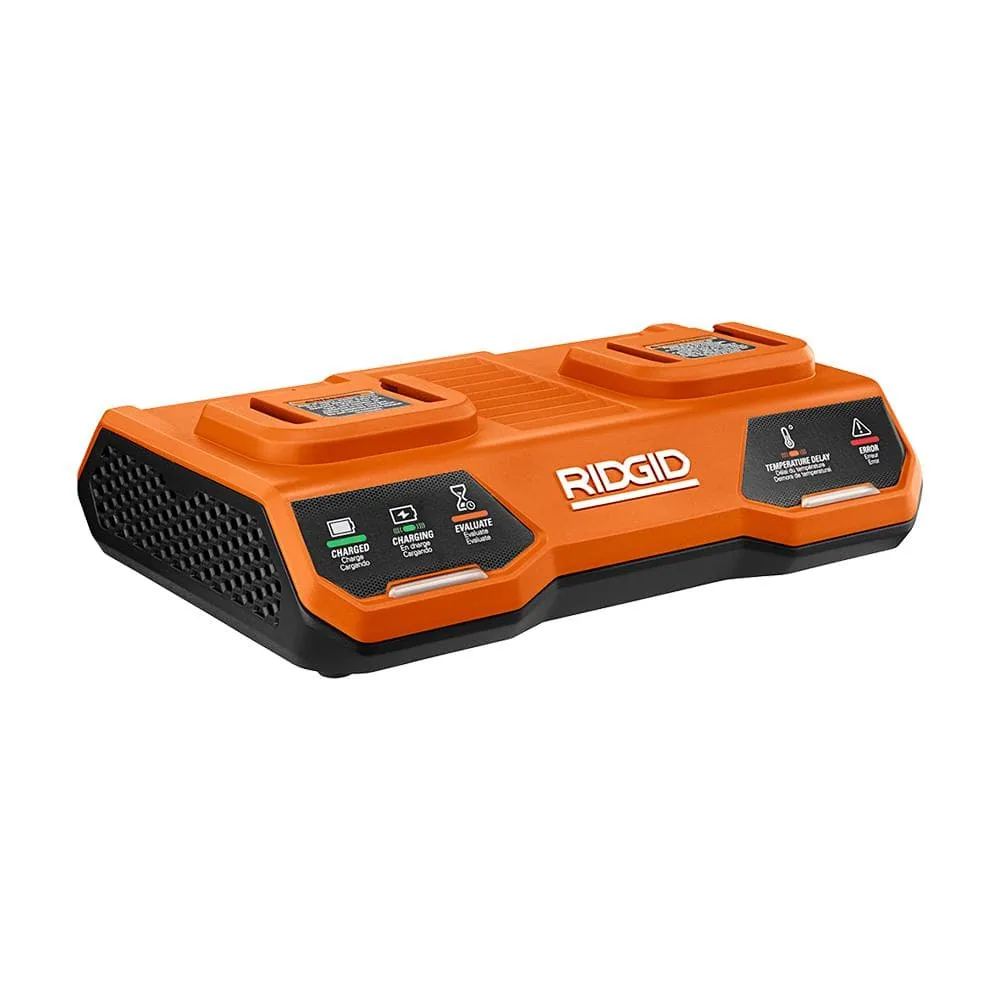 CARGADOR SMULTANEOO 18V RIDGID