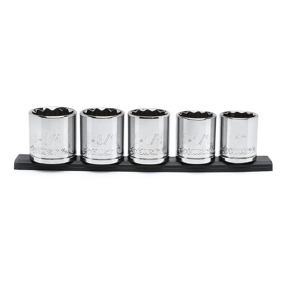 5 PIEZAS LARGE SOCKET SET HUSKY