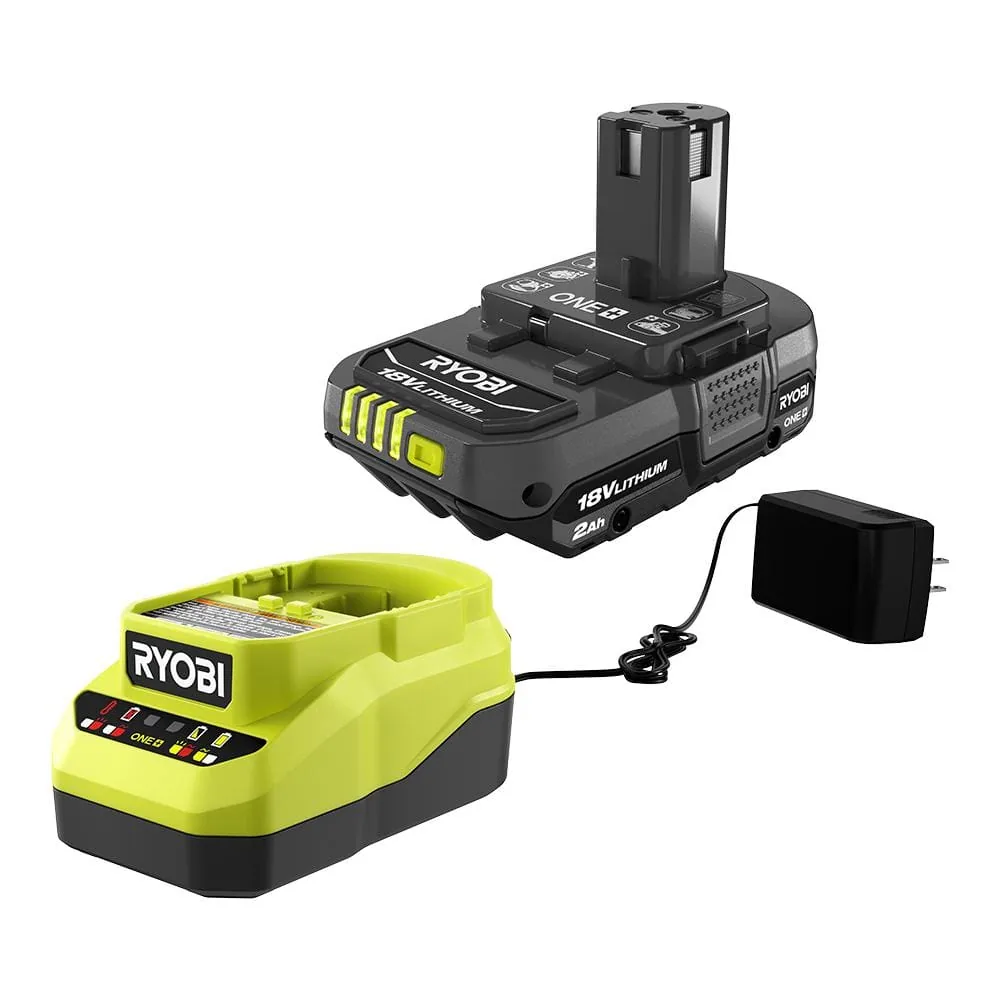 BATERIA RYOBI DE 2AMP CON CARGADOR
