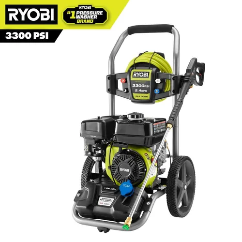 HIDROLAVADORA RYOBI 3300 PSI COMPLETO