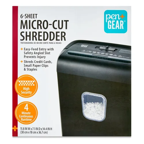 6 SHEET MICRO CUT