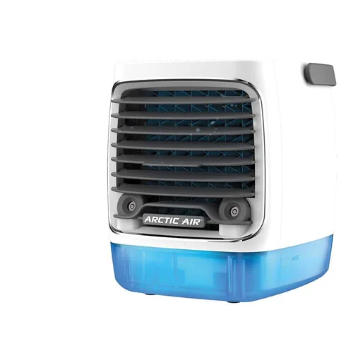 ENFRIADOR DE ESPACIO EVAPORATIVO DE ESCRITORIO TURBO CHILL CON LUZ NOCTURNA LED.