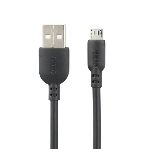 CABLE DE CARGA MICRO-USB A USB ONN DE 90 CM (3 PIES) COLOR NEGRO