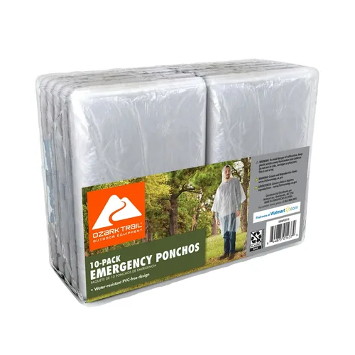 PONCHO TRANSPARENTE DE EMERGENCIA OZARK TRAIL