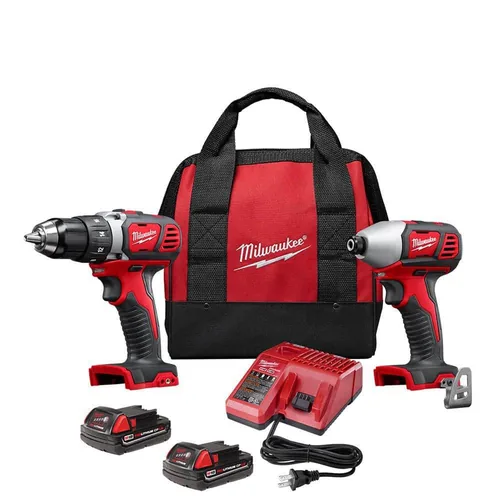 COMBO TALADRO MAS ATORNILLADOR MILWAUKEE
