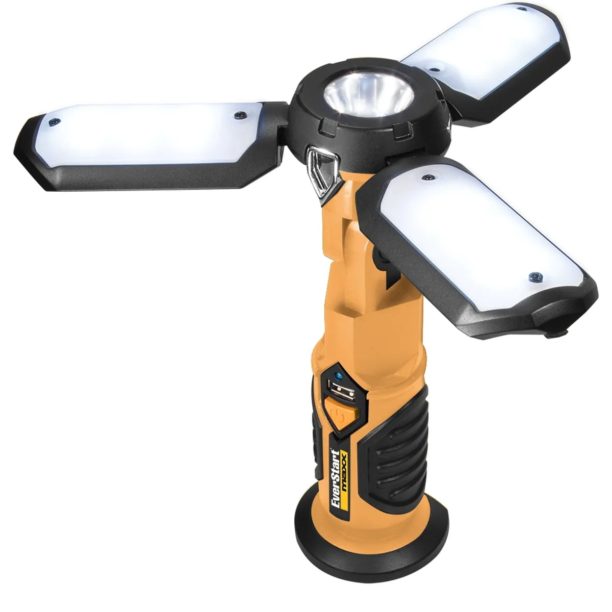 LINTERNA DE TRABAJO PLEGABLE PORTÁTIL LED EVERSTART