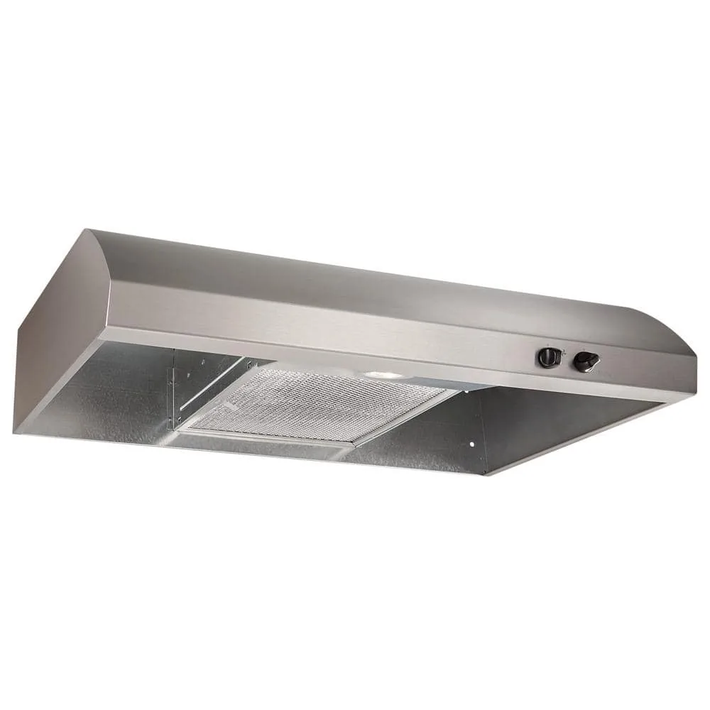 CAMPANA EXTRACTORA BAJO MUEBLE AR1 SERIES DE 30 PULGADAS, 270 CFM MÁXIMO