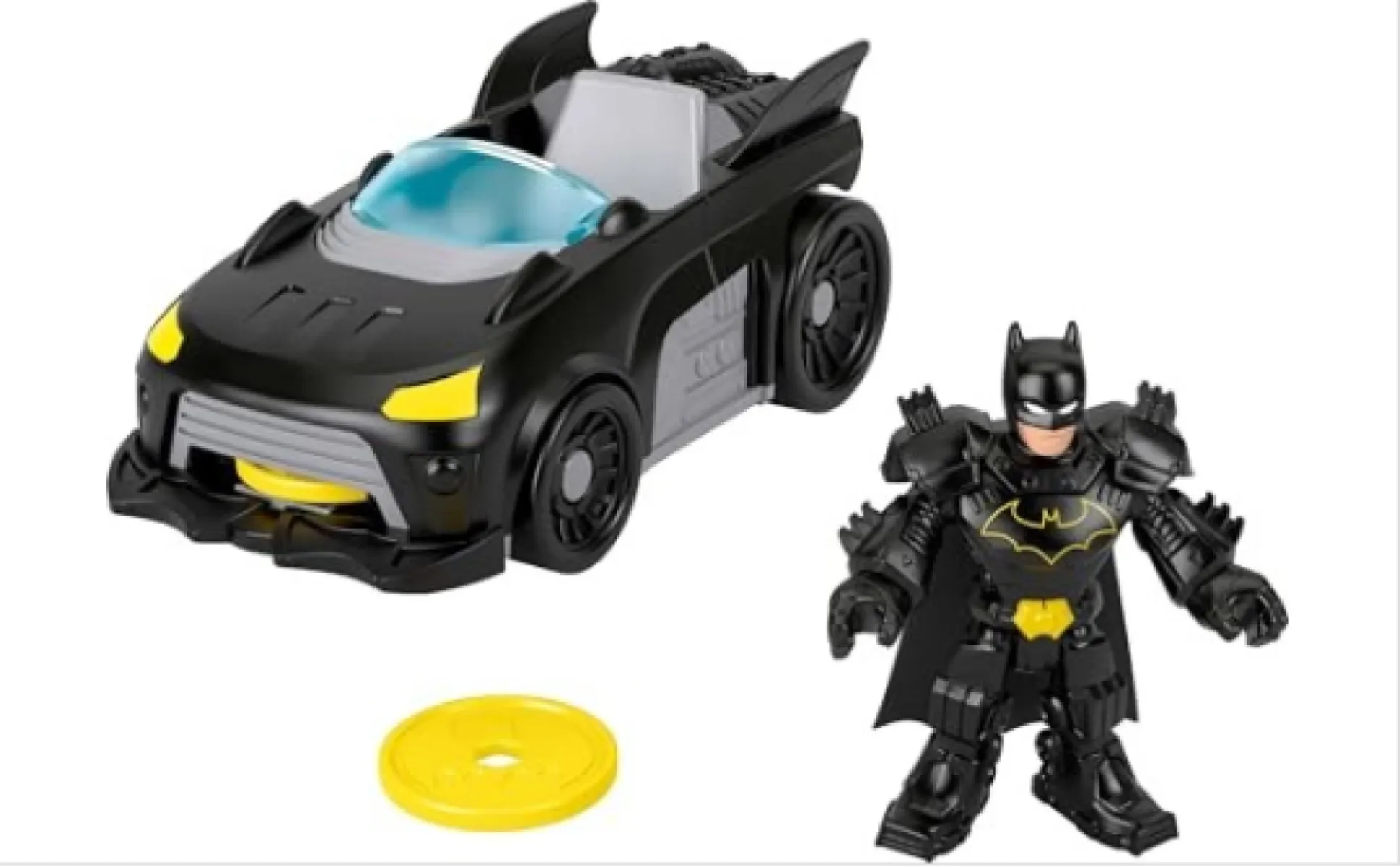 Set de coche de juguete y figuras de Batman
