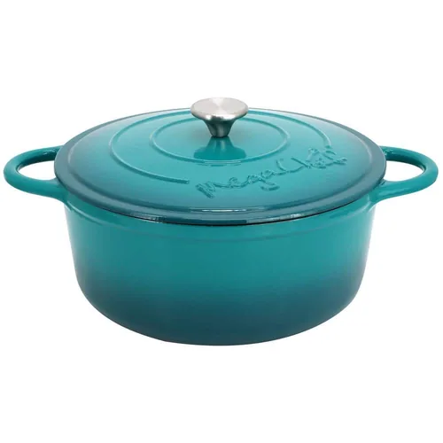 Olla redonda de hierro fundido esmaltado
